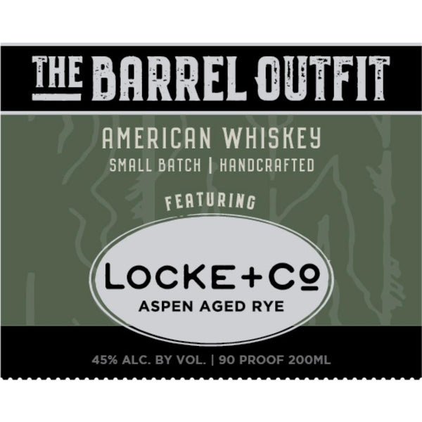 The Barrel Outfit American Whiskey: Locke & Co. Aspen Rye