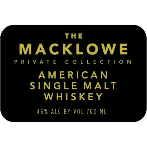 The Macklowe Private Collection American Single Malt 7 Year Old