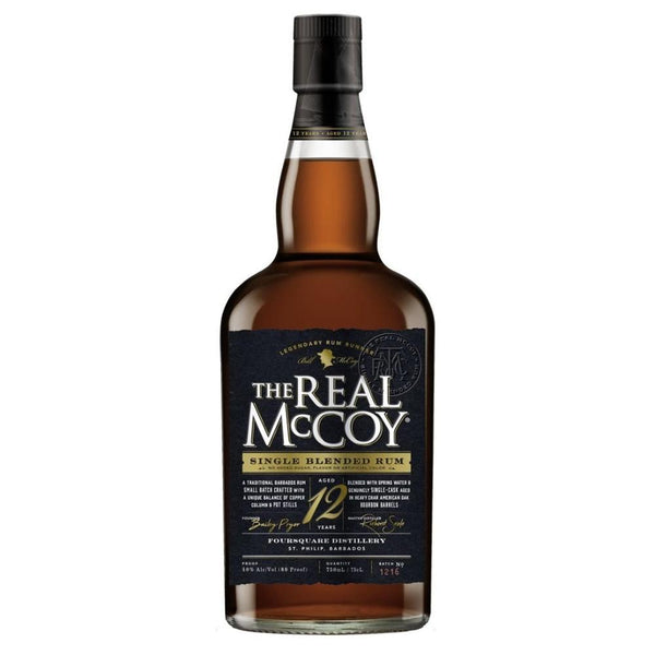 The Real McCoy 12 Year Aged Rum Rum The Real McCoy