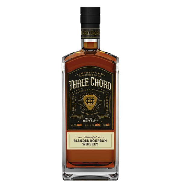 Three Chord Blended Bourbon Whiskey Bourbon Three Chord 