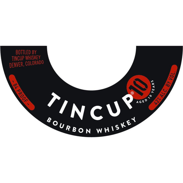 Tincup 10 Year Old Bourbon Whiskey