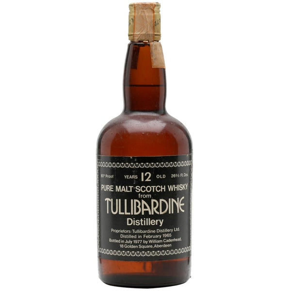 Tullibardine 12 Year Old Pure Malt Scotch