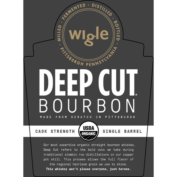 Wigle Deep Cut Straight Bourbon