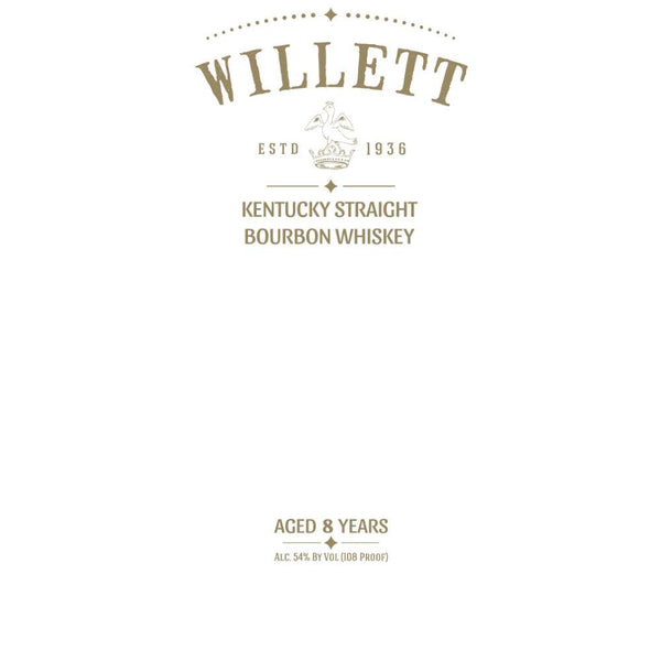 Willet 8 Year Old Kentucky Straight Bourbon