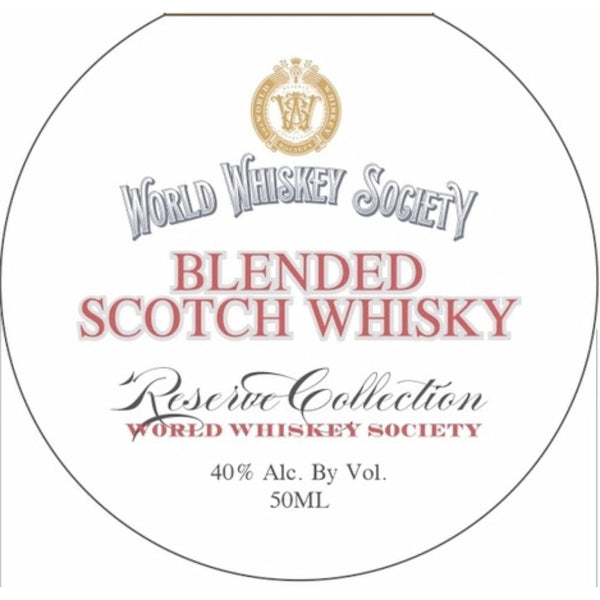 World Whiskey Society Reserve Collection Blended Scotch
