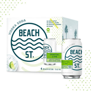Buy BEACH ST. Vodka Soda Coastal Lime online from the best online liquor store in the USA.