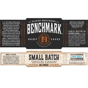 Buy Benchmark Small Batch online from the best online liquor store in the USA.