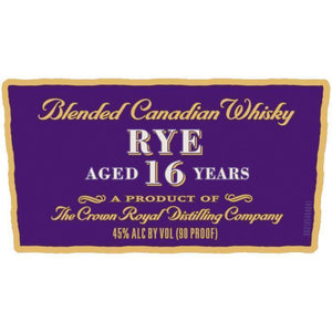 Buy Crown Royal Noble Collection 16 Year Old Rye online from the best online liquor store in the USA.