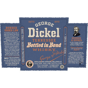 Buy George Dickel Bottled in Bond 11 Year Old online from the best online liquor store in the USA.