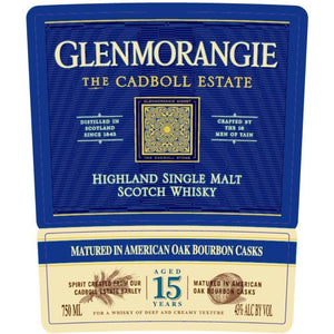 Buy Glenmorangie The Cadboll Estate 15 Year Old online from the best online liquor store in the USA.