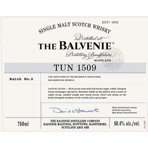 Buy The Balvenie Tun 1509 Batch 6 online from the best online liquor store in the USA.