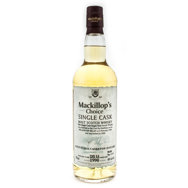 Buy Mackillop's Choice Single Cask 18 Year Old online from the best online liquor store in the USA.