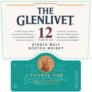 Buy The Glenlivet 12 Year Old Double Oak online from the best online liquor store in the USA.