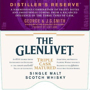 Buy The Glenlivet Distiller's Reserve Triple Cask Matured online from the best online liquor store in the USA.