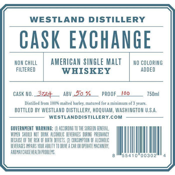 Buy Westland Cask Exchange online from the best online liquor store in the USA.