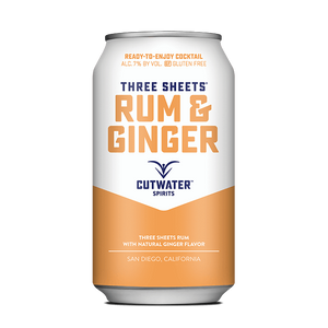 Buy Three Sheets Rum & Ginger (4 Pack - 12 Ounce Cans) online from the best online liquor store in the USA.