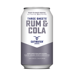 Buy Three Sheets Rum & Cola (4 Pack - 12 Ounce Cans) online from the best online liquor store in the USA.